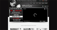 Desktop Screenshot of clasesdeflamencoonlinealfonsolosa.com